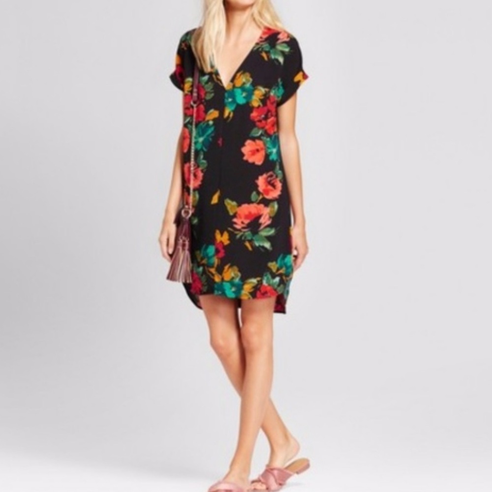 a new day Cape floral dress